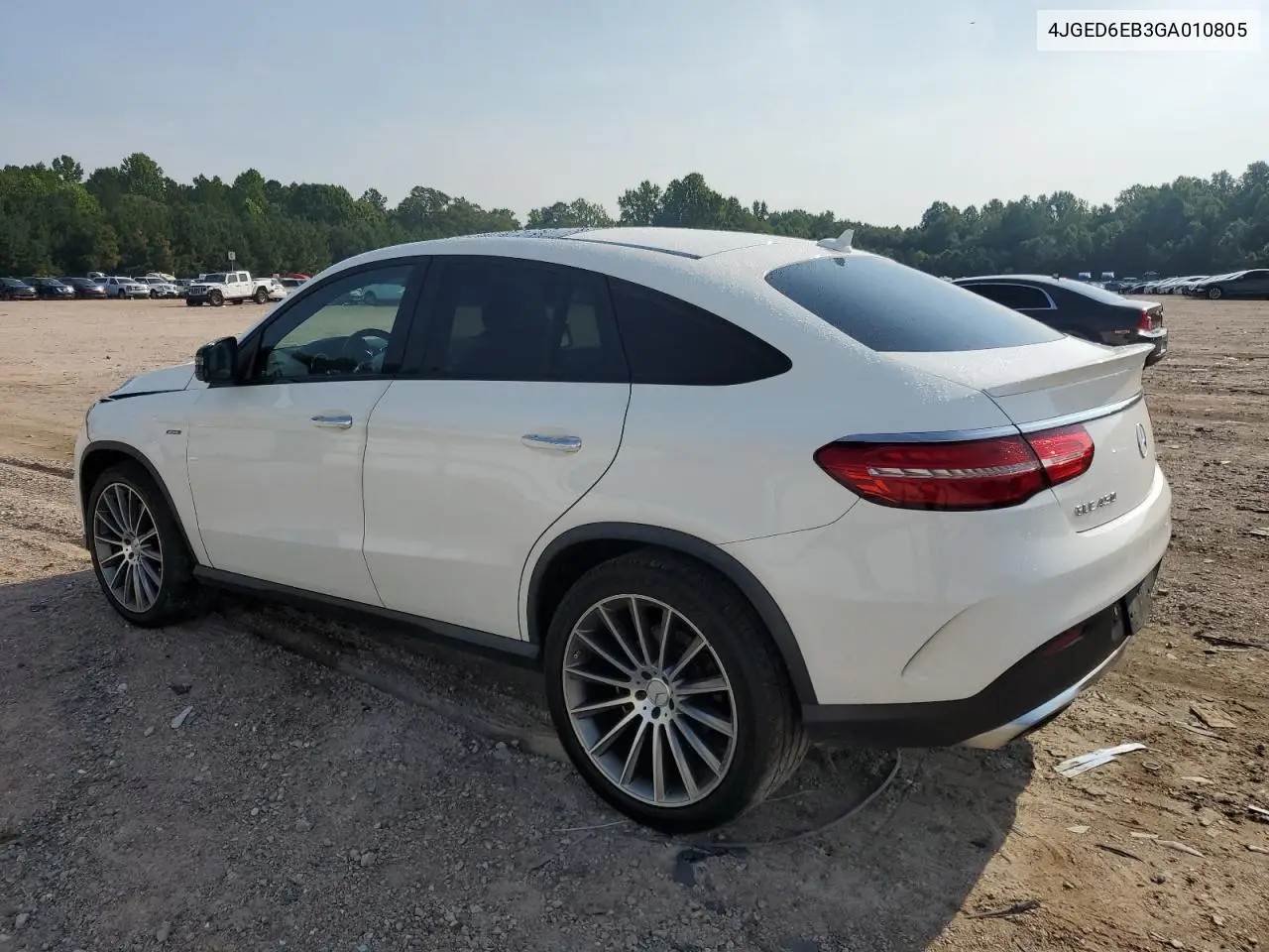 2016 Mercedes-Benz Gle Coupe 450 4Matic VIN: 4JGED6EB3GA010805 Lot: 62430625