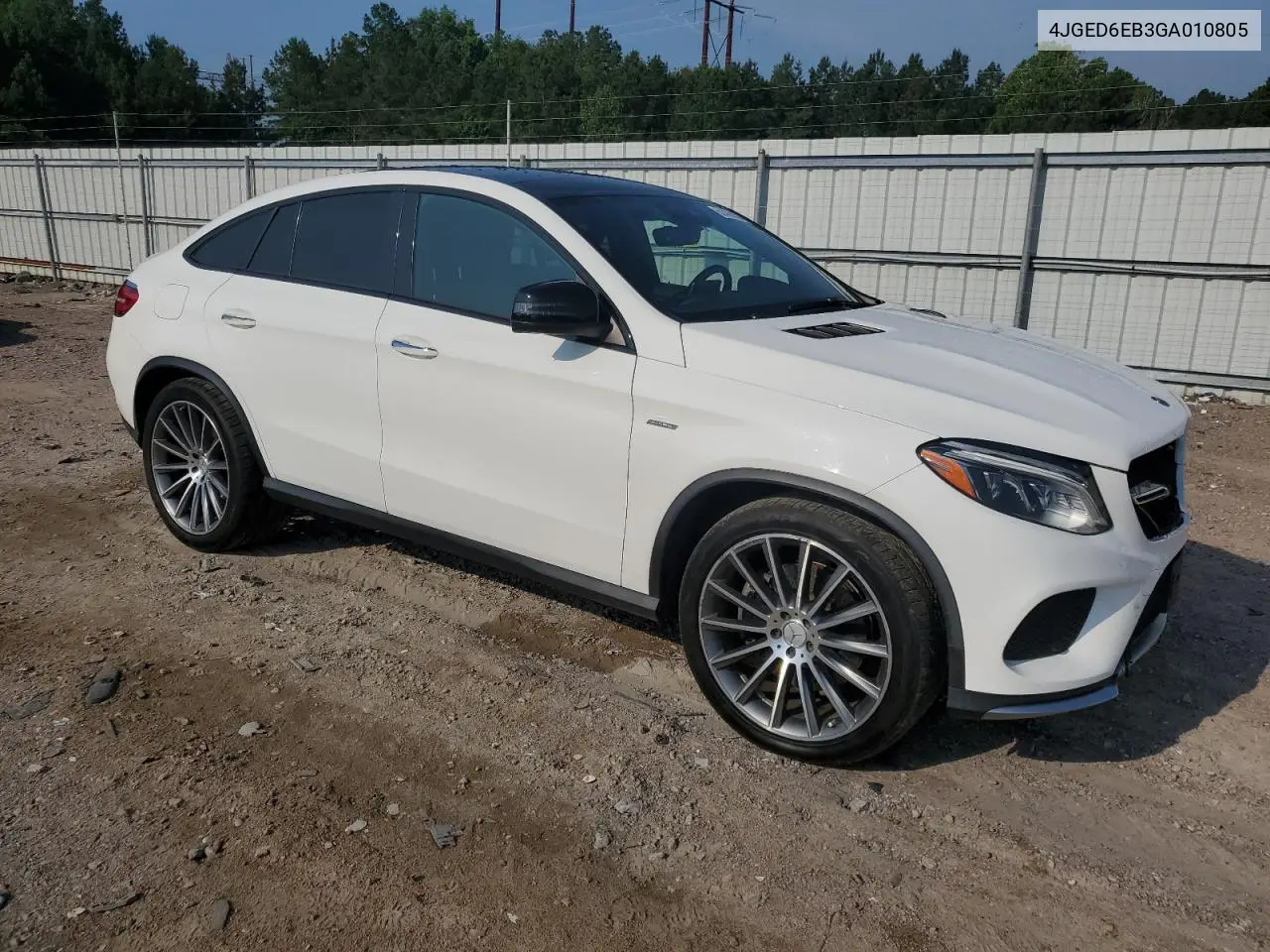 2016 Mercedes-Benz Gle Coupe 450 4Matic VIN: 4JGED6EB3GA010805 Lot: 62430625