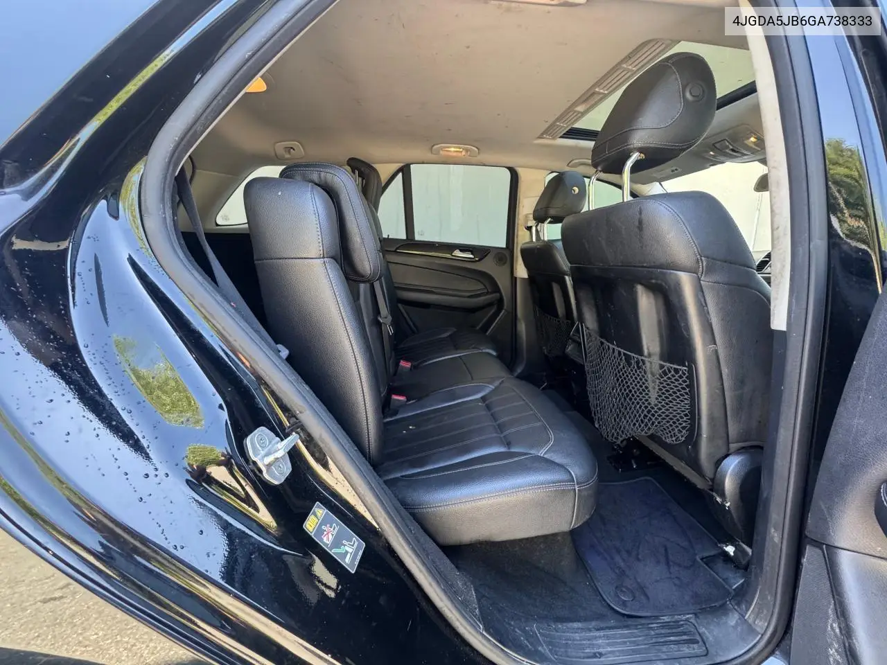 2016 Mercedes-Benz Gle 350 VIN: 4JGDA5JB6GA738333 Lot: 62569665