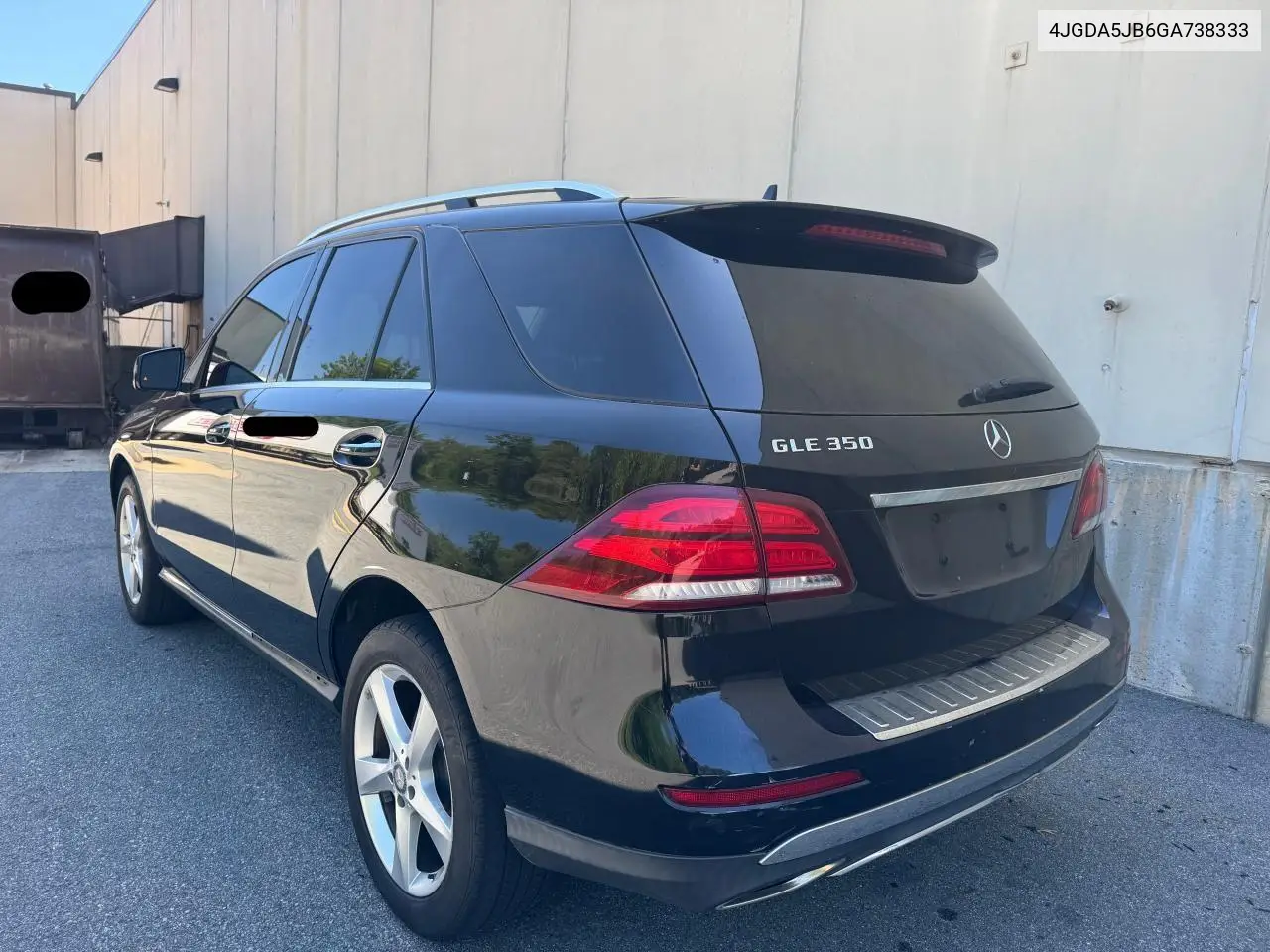 2016 Mercedes-Benz Gle 350 VIN: 4JGDA5JB6GA738333 Lot: 62569665