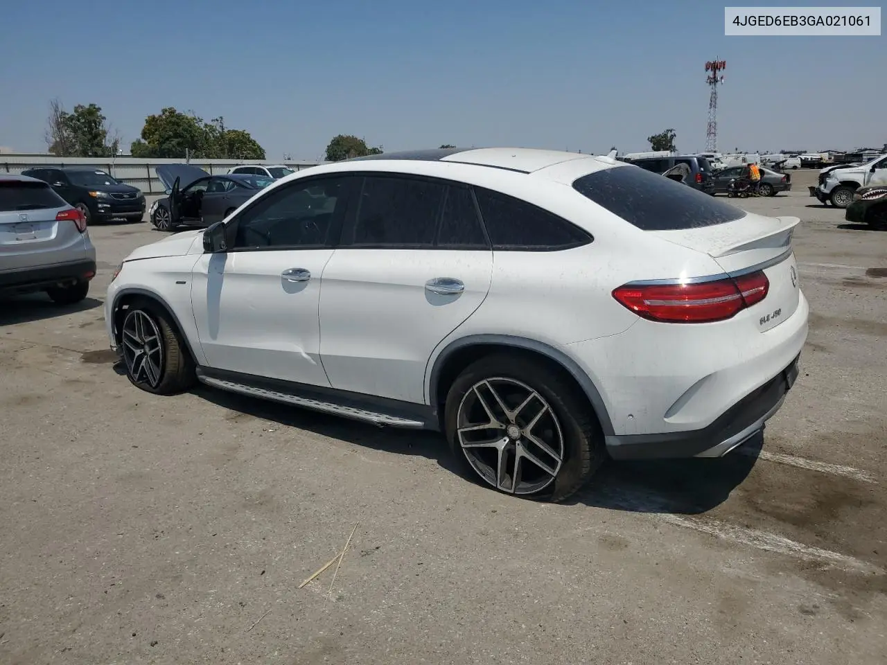 2016 Mercedes-Benz Gle Coupe 450 4Matic VIN: 4JGED6EB3GA021061 Lot: 63789685