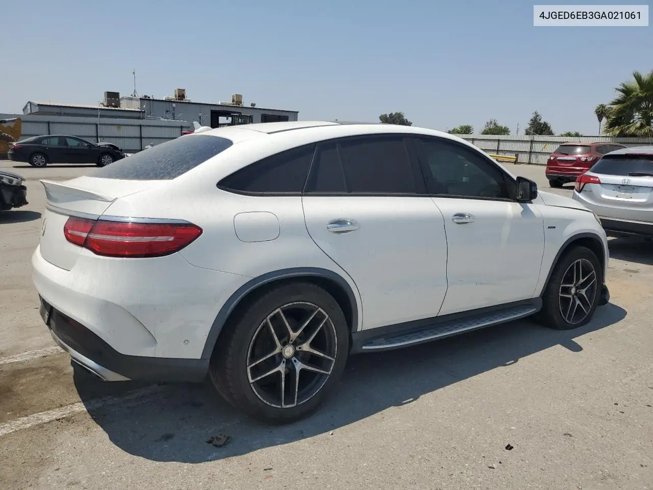 2016 Mercedes-Benz Gle Coupe 450 4Matic VIN: 4JGED6EB3GA021061 Lot: 63789685