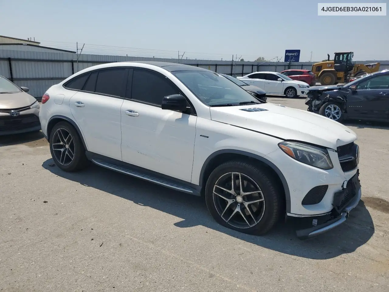 2016 Mercedes-Benz Gle Coupe 450 4Matic VIN: 4JGED6EB3GA021061 Lot: 63789685