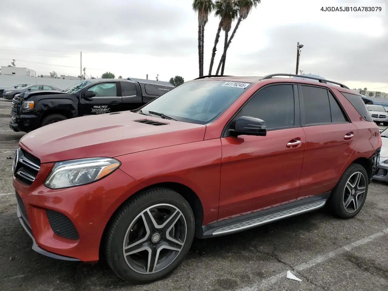 2016 Mercedes-Benz Gle 350 VIN: 4JGDA5JB1GA783079 Lot: 64176245