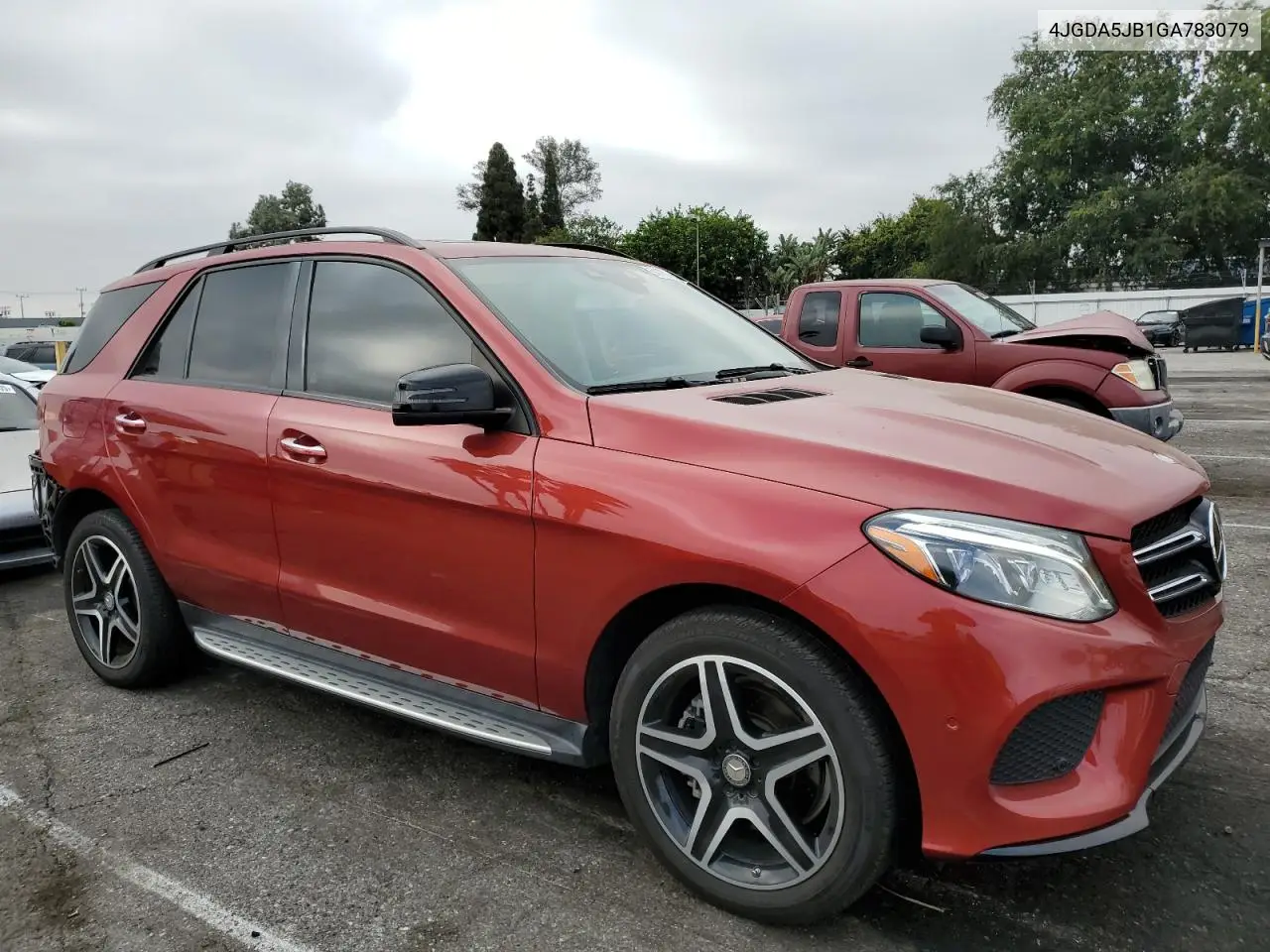 2016 Mercedes-Benz Gle 350 VIN: 4JGDA5JB1GA783079 Lot: 64176245