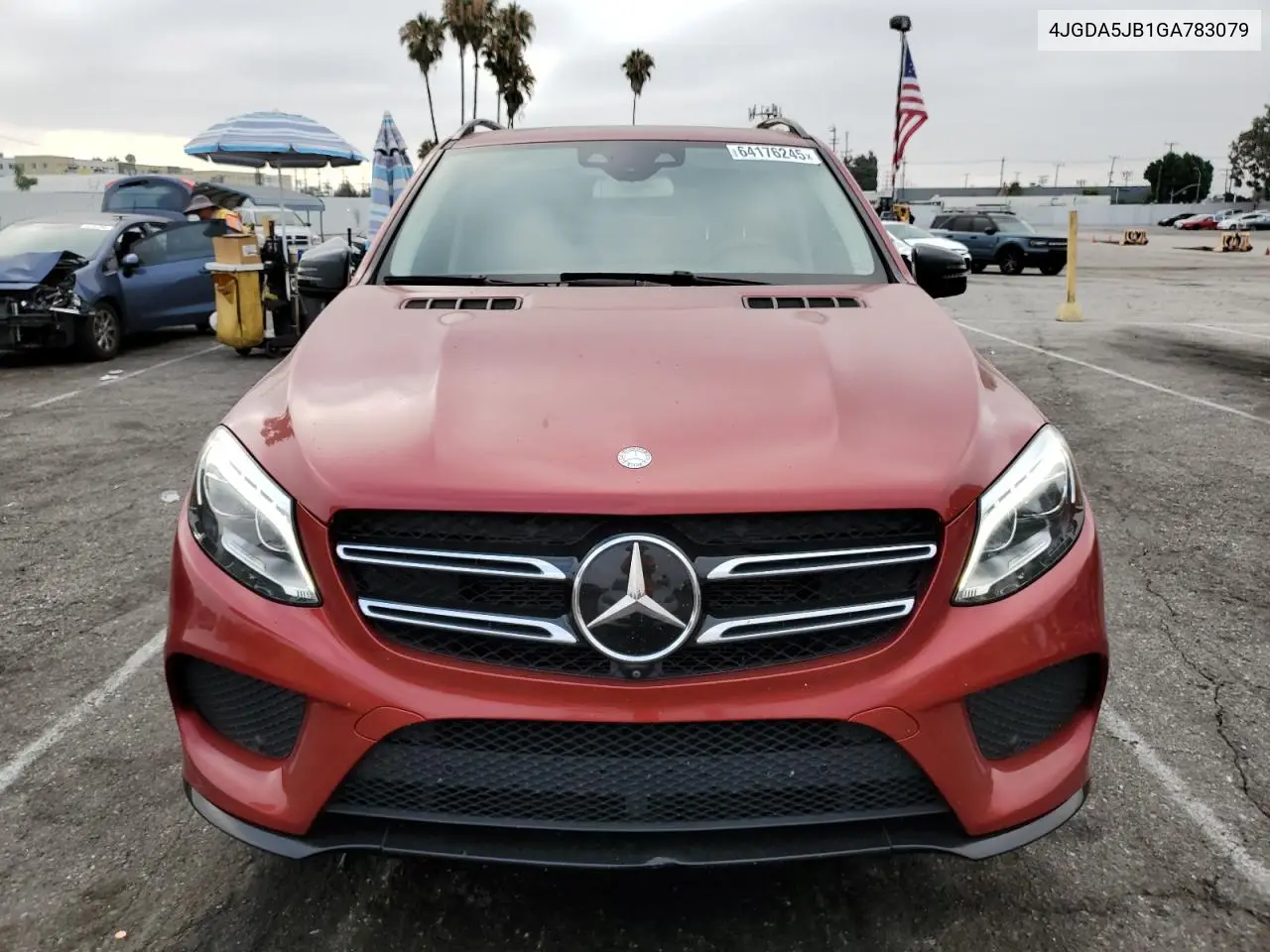 2016 Mercedes-Benz Gle 350 VIN: 4JGDA5JB1GA783079 Lot: 64176245