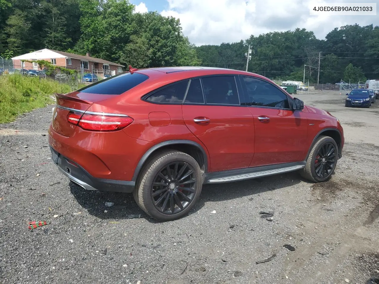 2016 Mercedes-Benz Gle Coupe 450 4Matic VIN: 4JGED6EB9GA021033 Lot: 64383445