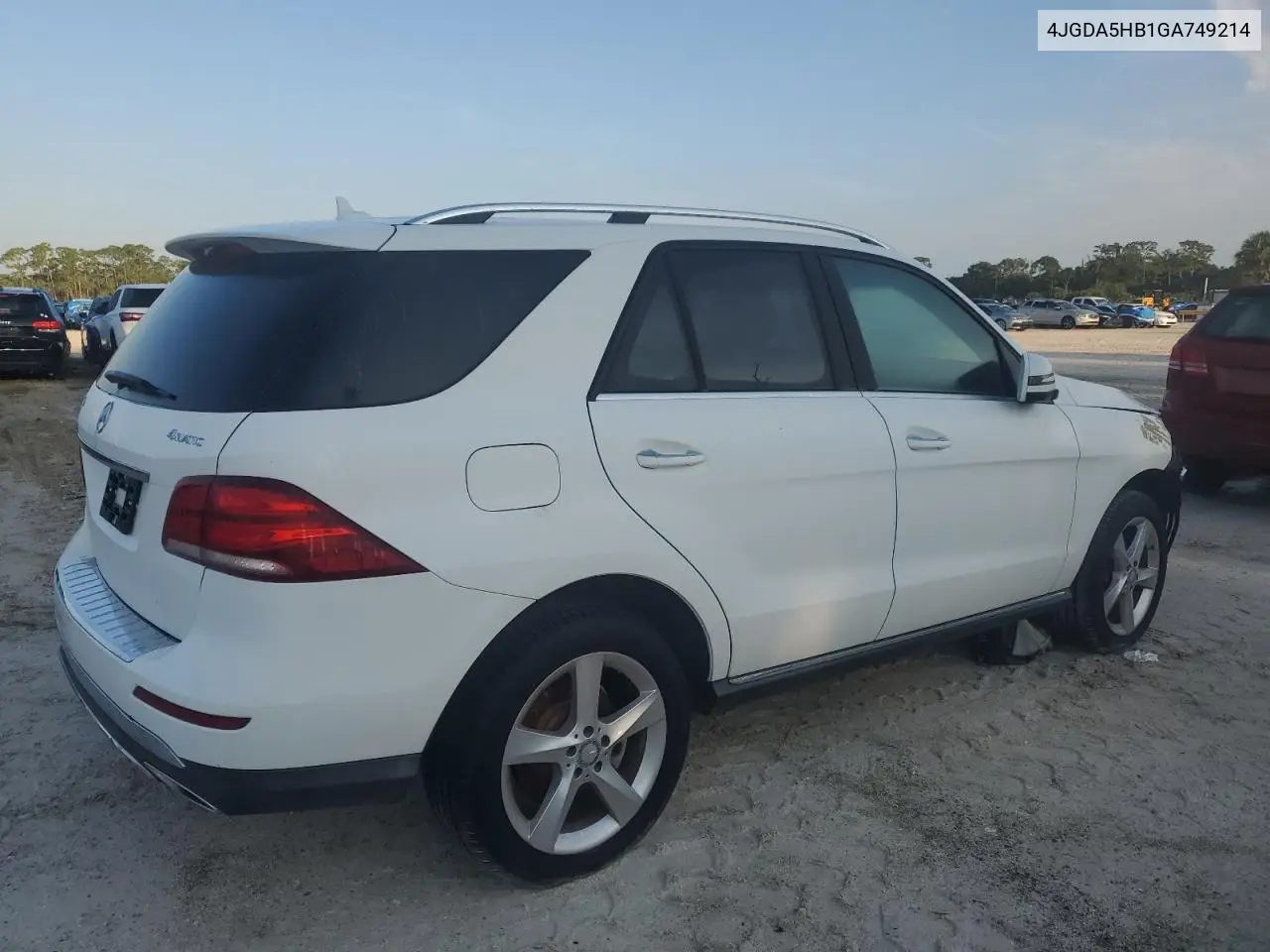 2016 Mercedes-Benz Gle 350 4Matic VIN: 4JGDA5HB1GA749214 Lot: 64488764