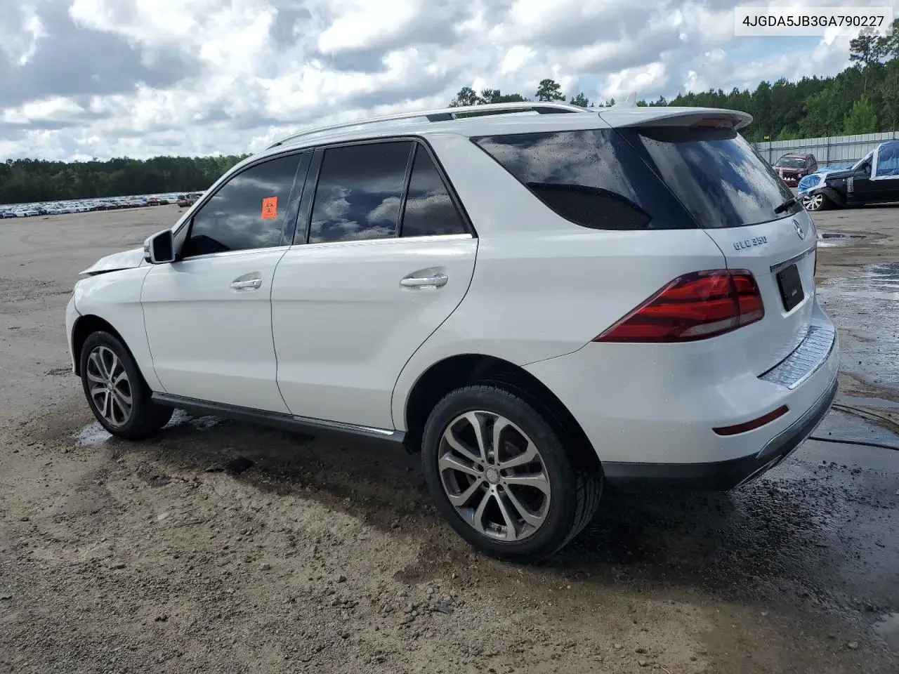2016 Mercedes-Benz Gle 350 VIN: 4JGDA5JB3GA790227 Lot: 64494965