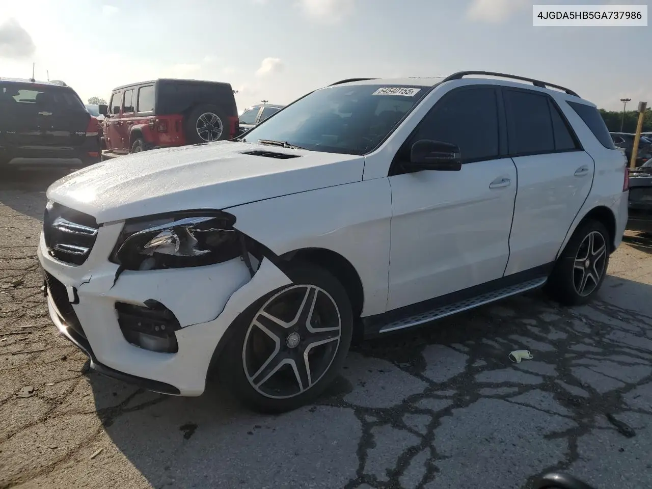 2016 Mercedes-Benz Gle 350 4Matic VIN: 4JGDA5HB5GA737986 Lot: 64540155