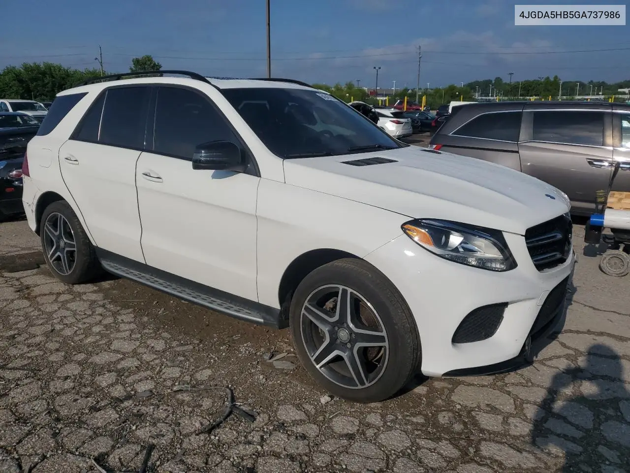 2016 Mercedes-Benz Gle 350 4Matic VIN: 4JGDA5HB5GA737986 Lot: 64540155