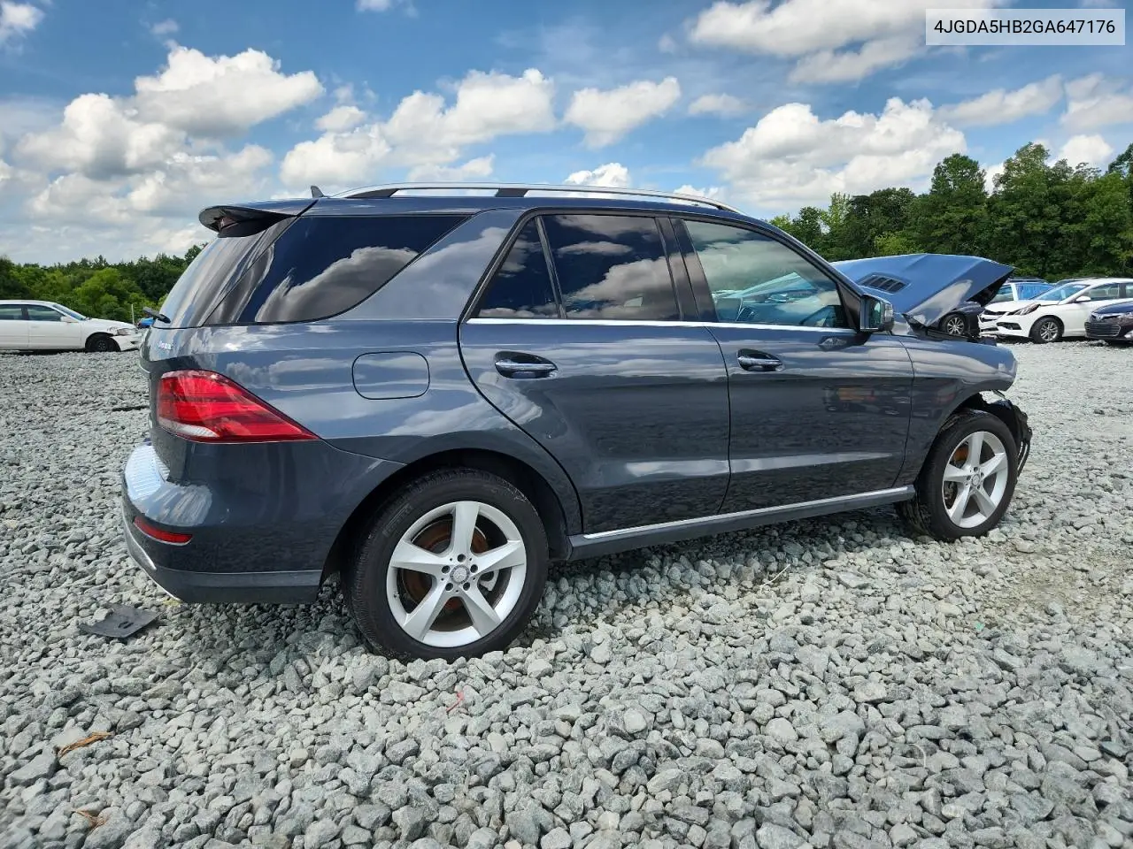 2016 Mercedes-Benz Gle 350 4Matic VIN: 4JGDA5HB2GA647176 Lot: 64767585