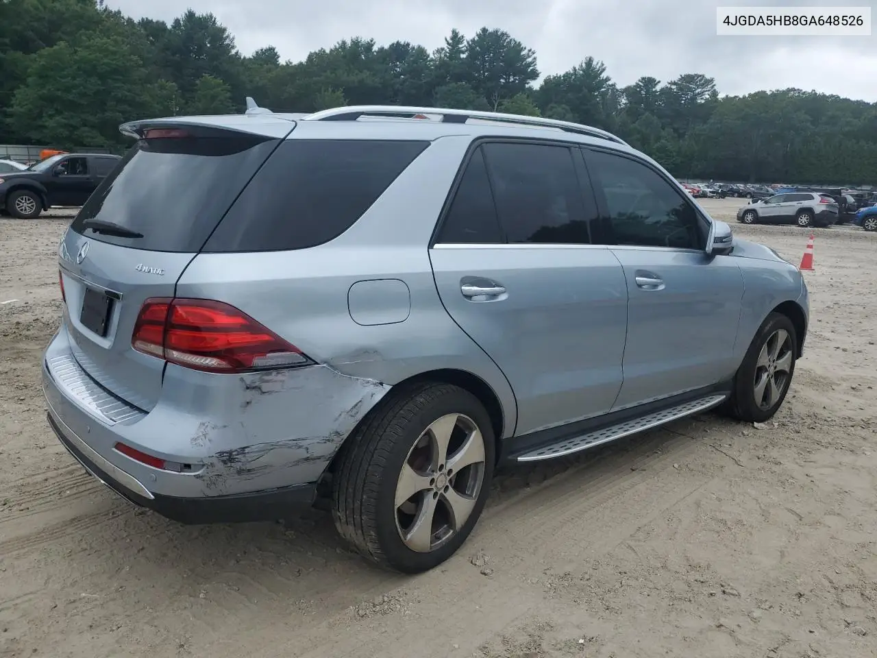 2016 Mercedes-Benz Gle 350 4Matic VIN: 4JGDA5HB8GA648526 Lot: 64770635