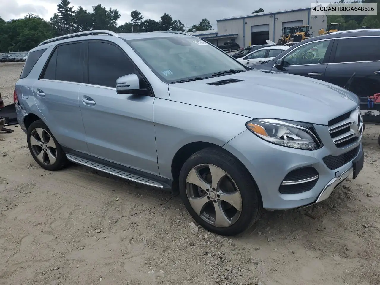 2016 Mercedes-Benz Gle 350 4Matic VIN: 4JGDA5HB8GA648526 Lot: 64770635