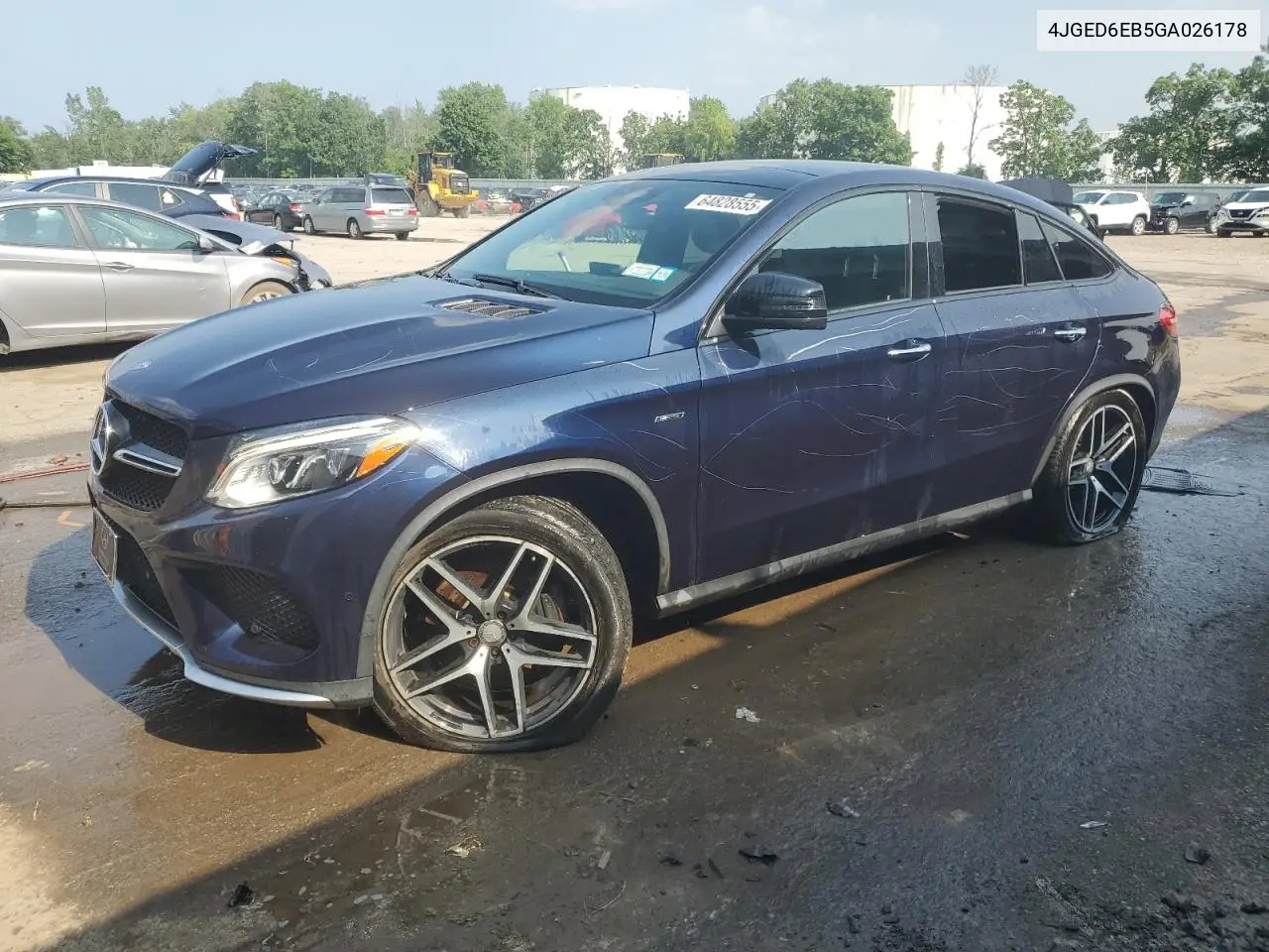 2016 Mercedes-Benz Gle Coupe 450 4Matic VIN: 4JGED6EB5GA026178 Lot: 64828555