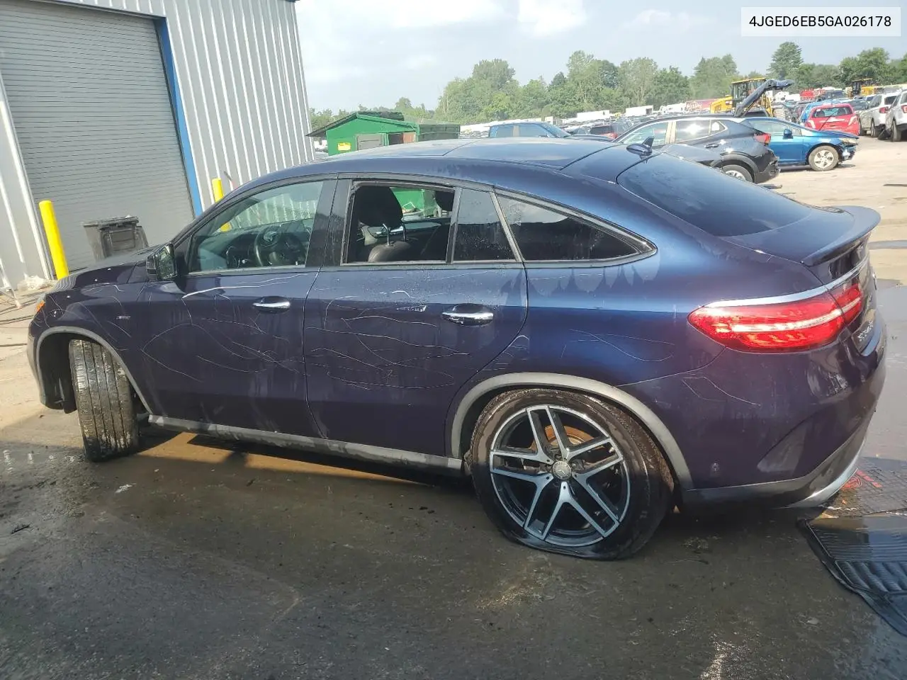 2016 Mercedes-Benz Gle Coupe 450 4Matic VIN: 4JGED6EB5GA026178 Lot: 64828555