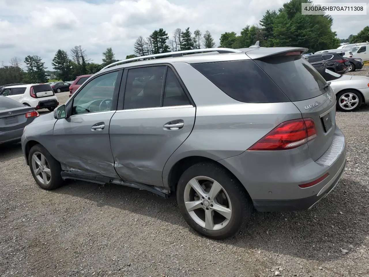 2016 Mercedes-Benz Gle 350 4Matic VIN: 4JGDA5HB7GA711308 Lot: 64839235