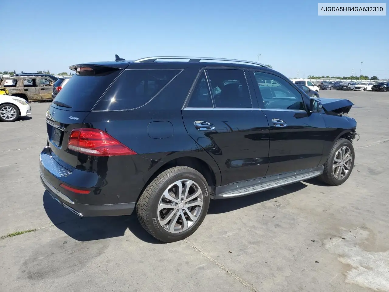 2016 Mercedes-Benz Gle 350 4Matic VIN: 4JGDA5HB4GA632310 Lot: 64868435