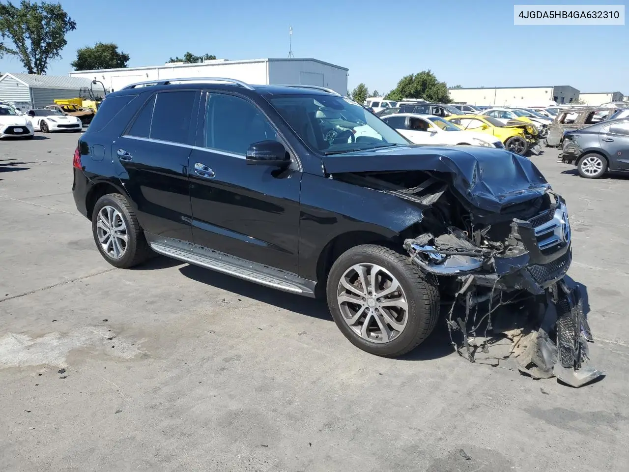 2016 Mercedes-Benz Gle 350 4Matic VIN: 4JGDA5HB4GA632310 Lot: 64868435