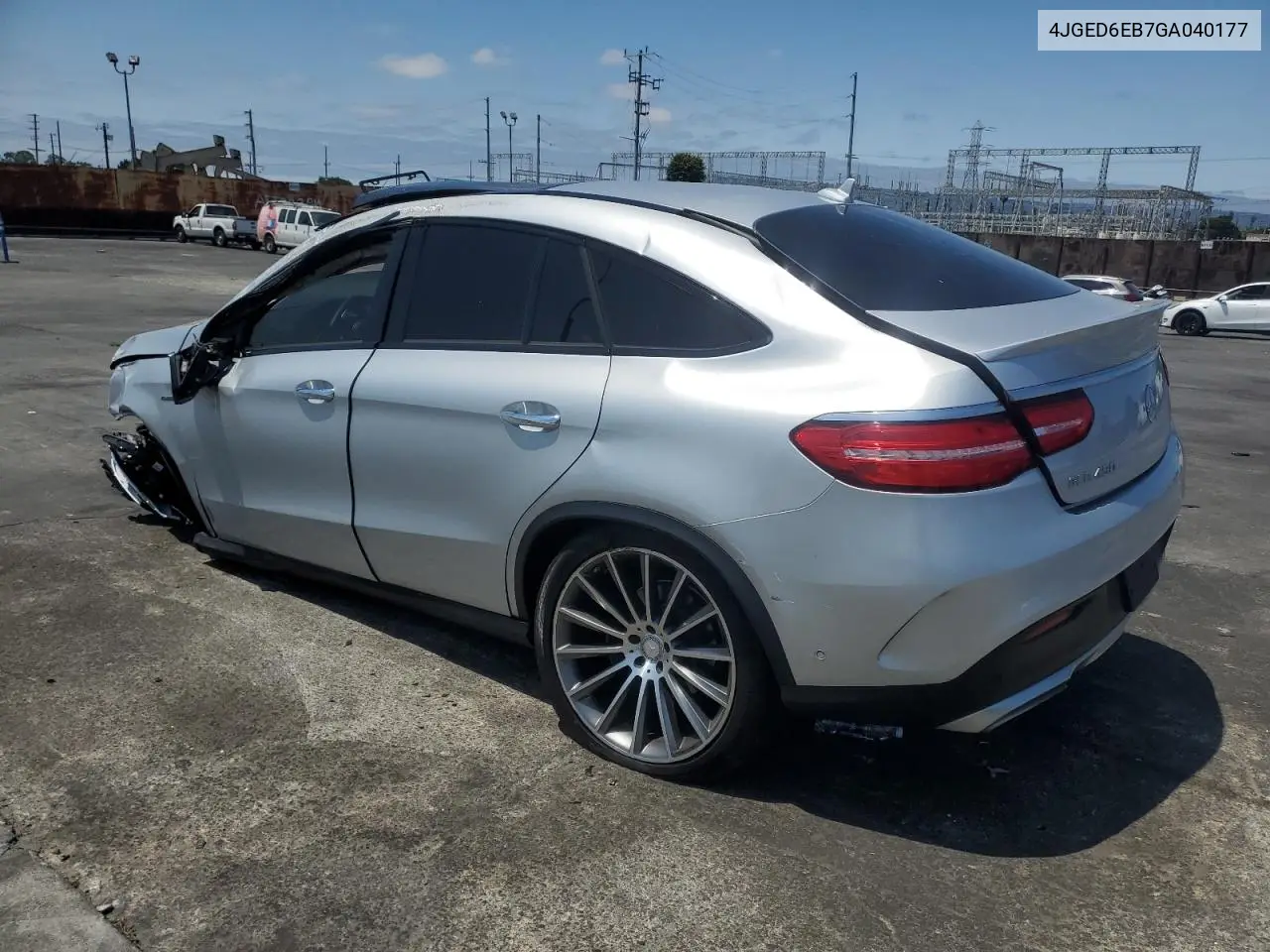 2016 Mercedes-Benz Gle Coupe 450 4Matic VIN: 4JGED6EB7GA040177 Lot: 64891275