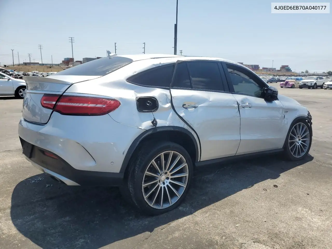 2016 Mercedes-Benz Gle Coupe 450 4Matic VIN: 4JGED6EB7GA040177 Lot: 64891275