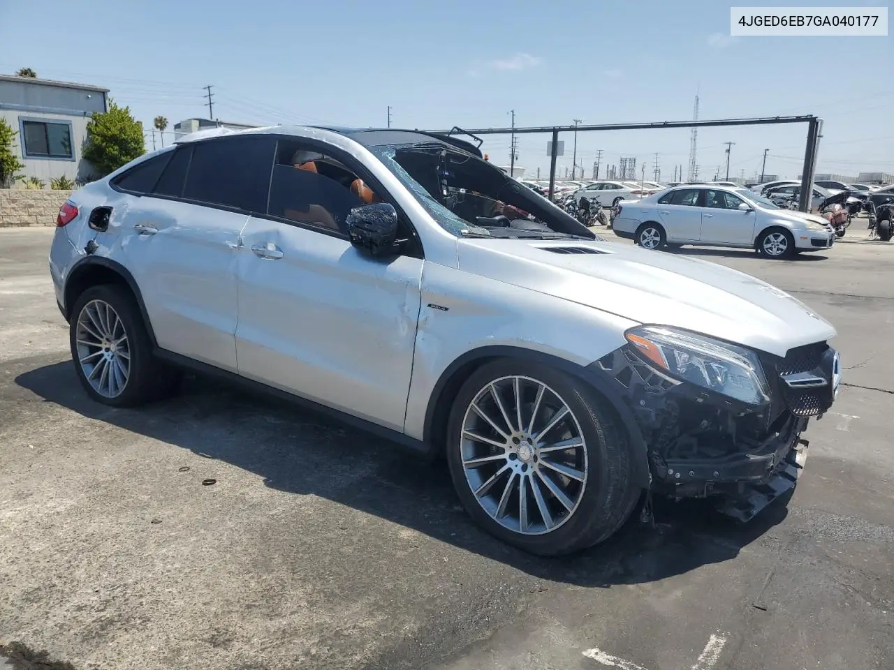 2016 Mercedes-Benz Gle Coupe 450 4Matic VIN: 4JGED6EB7GA040177 Lot: 64891275