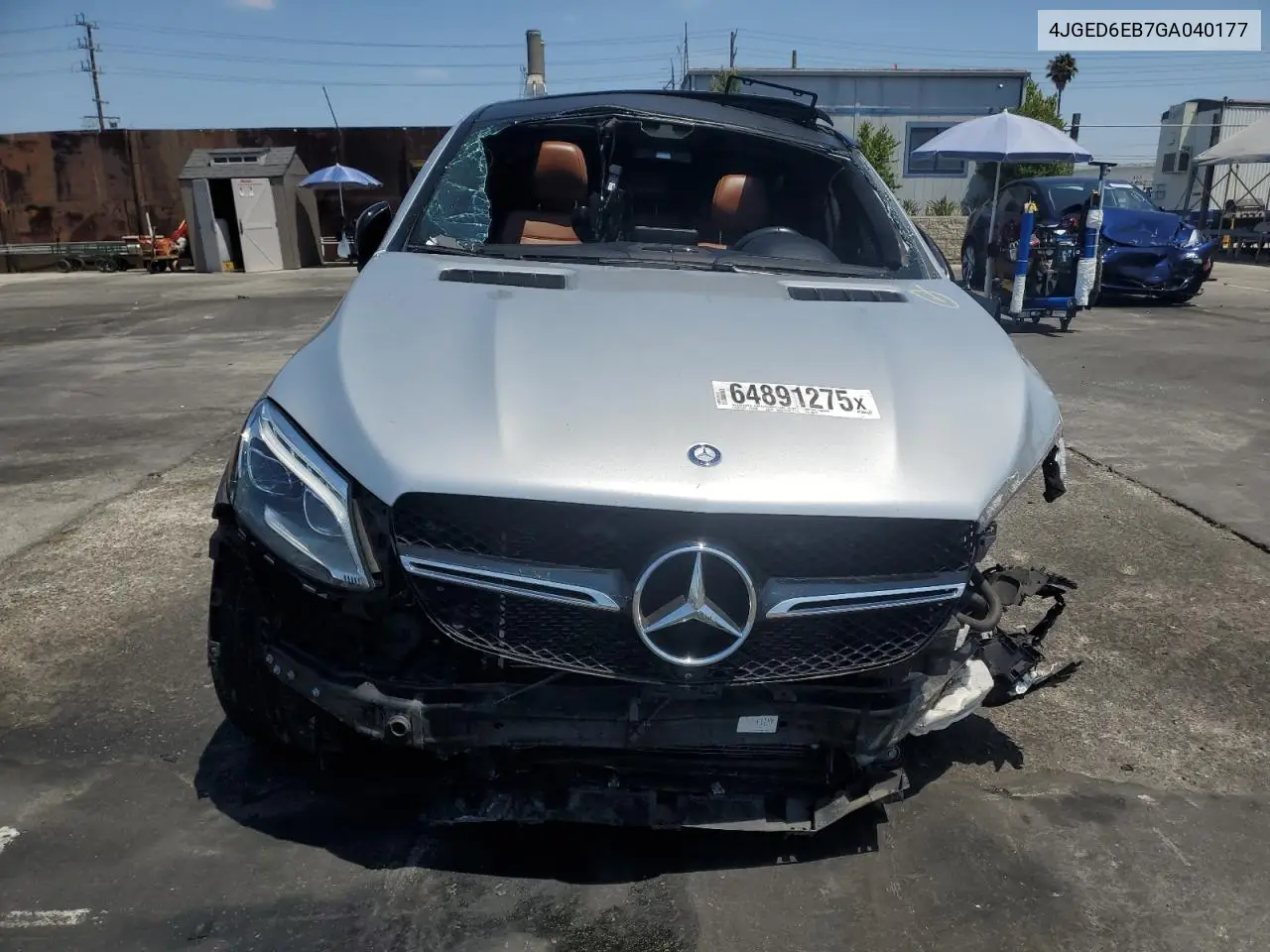 2016 Mercedes-Benz Gle Coupe 450 4Matic VIN: 4JGED6EB7GA040177 Lot: 64891275