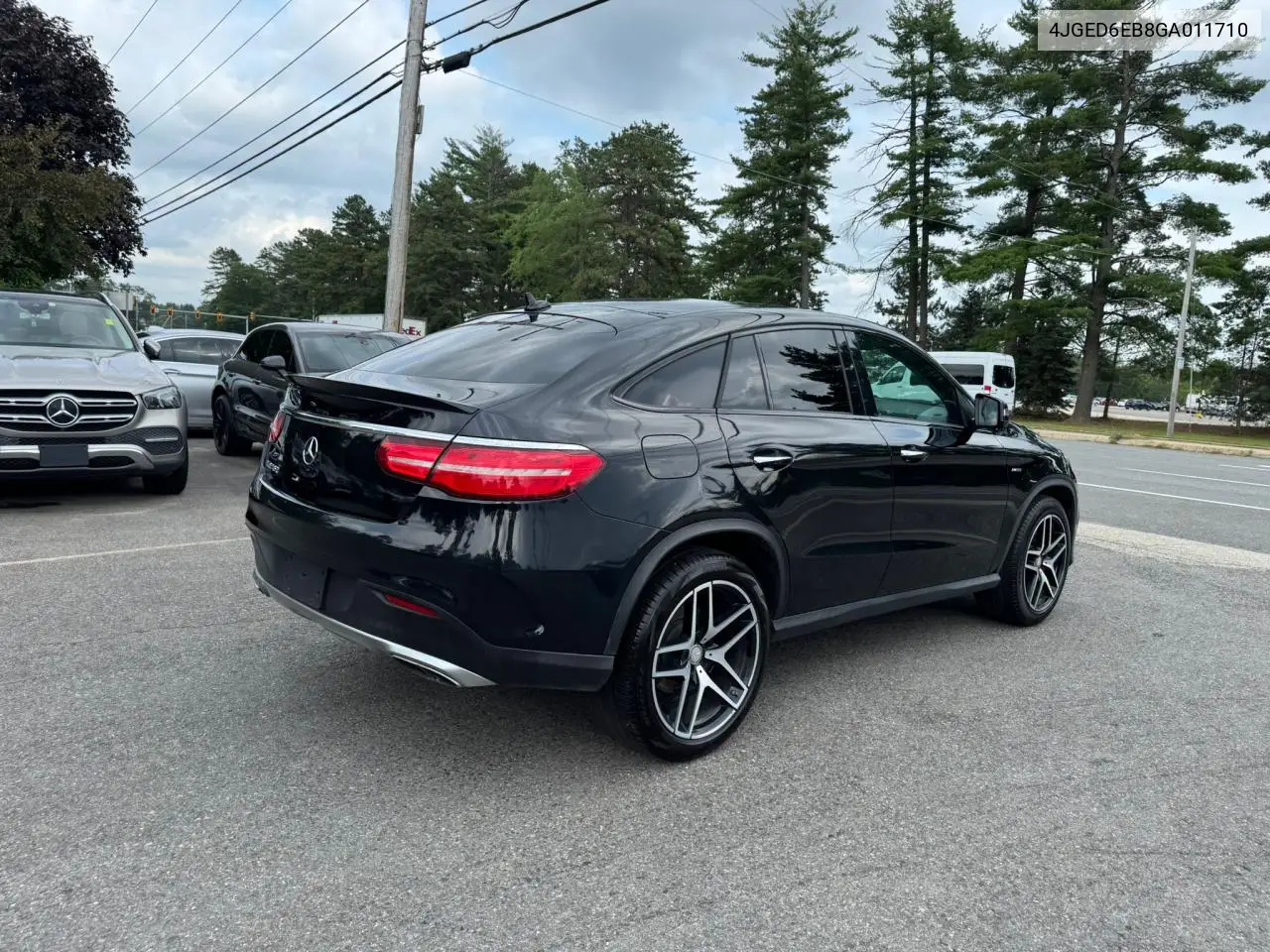 2016 Mercedes-Benz Gle Coupe 450 4Matic VIN: 4JGED6EB8GA011710 Lot: 65095695
