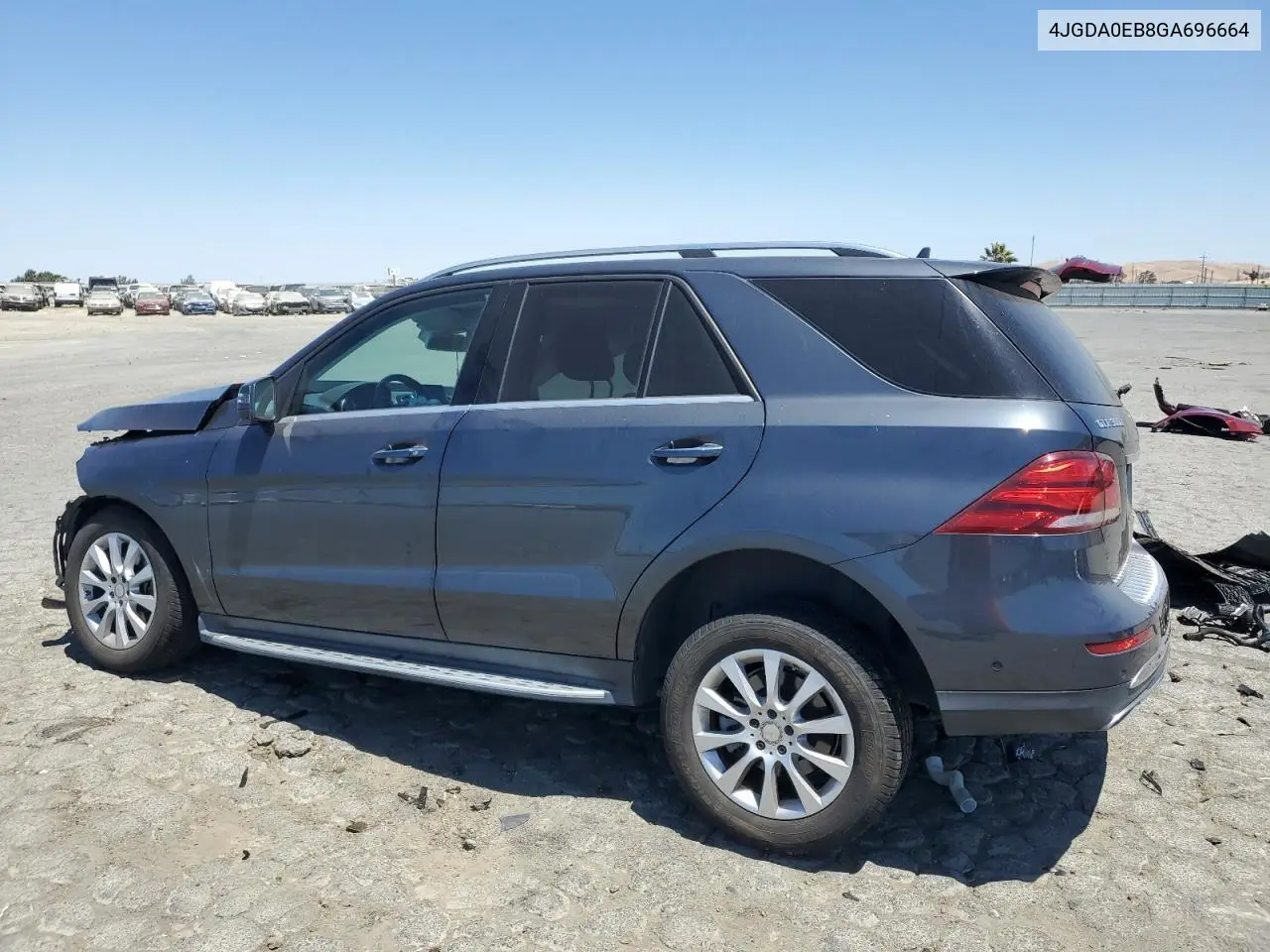2016 Mercedes-Benz Gle 300D 4Matic VIN: 4JGDA0EB8GA696664 Lot: 65113375