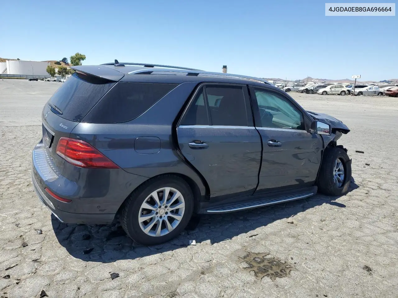 2016 Mercedes-Benz Gle 300D 4Matic VIN: 4JGDA0EB8GA696664 Lot: 65113375