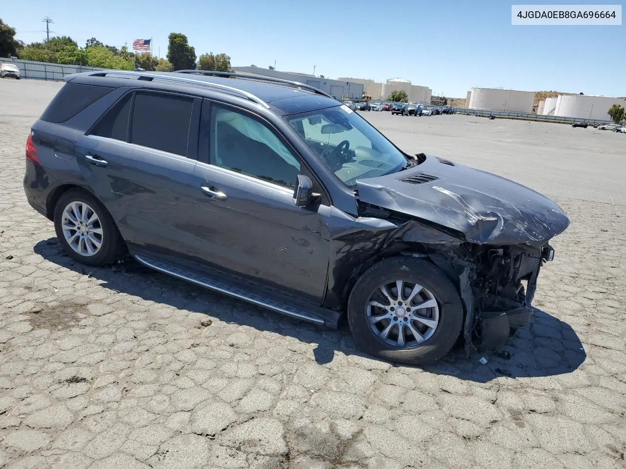 2016 Mercedes-Benz Gle 300D 4Matic VIN: 4JGDA0EB8GA696664 Lot: 65113375