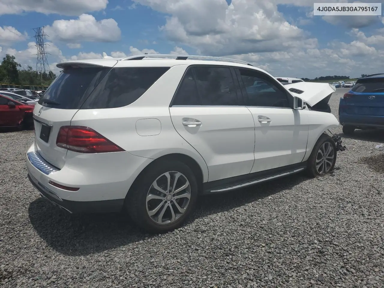 2016 Mercedes-Benz Gle 350 VIN: 4JGDA5JB3GA795167 Lot: 65189965