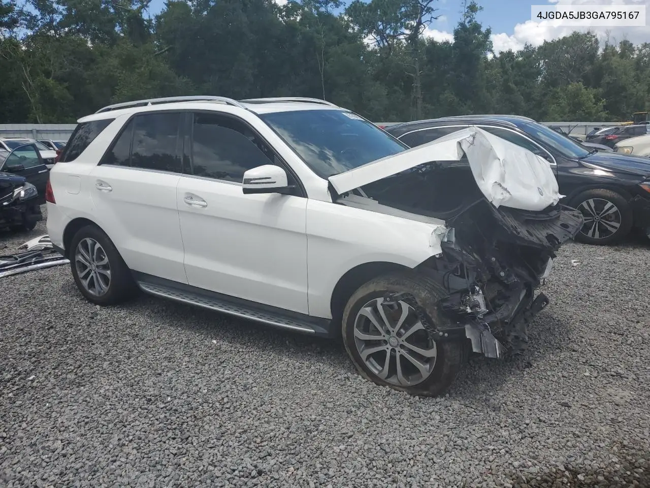 2016 Mercedes-Benz Gle 350 VIN: 4JGDA5JB3GA795167 Lot: 65189965