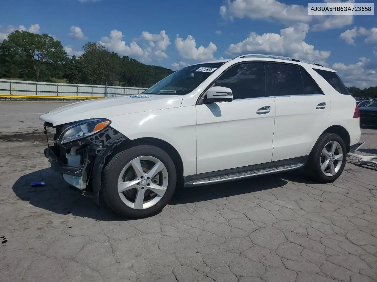 2016 Mercedes-Benz Gle 350 4Matic VIN: 4JGDA5HB6GA723658 Lot: 65258995