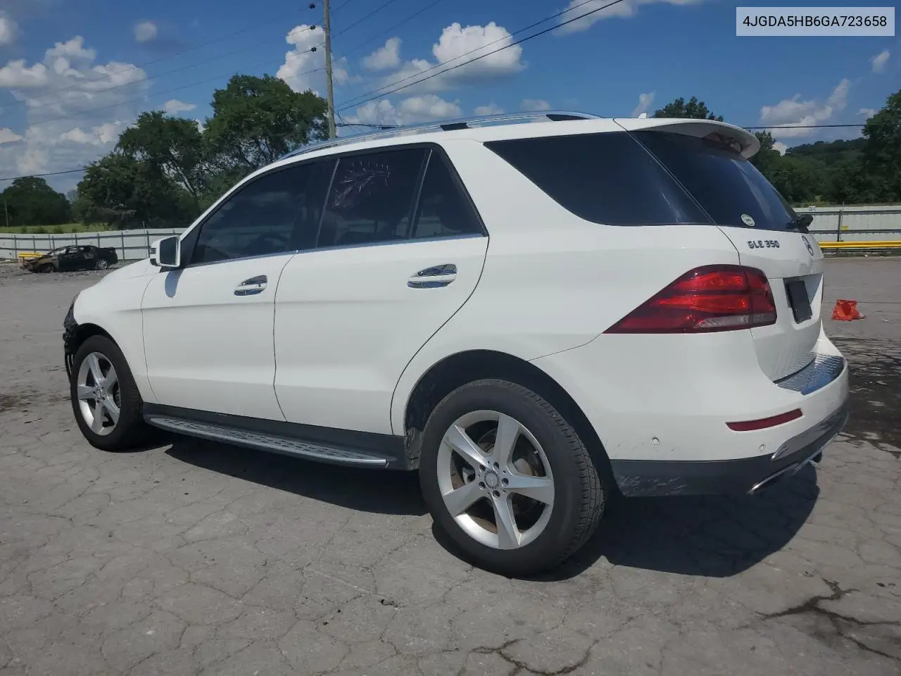 2016 Mercedes-Benz Gle 350 4Matic VIN: 4JGDA5HB6GA723658 Lot: 65258995