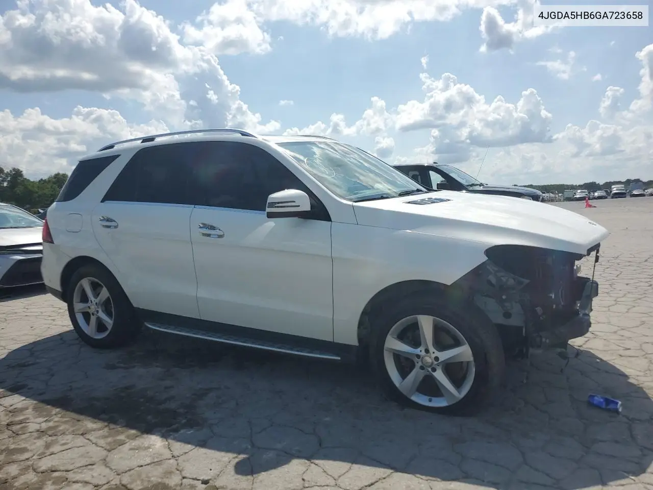 2016 Mercedes-Benz Gle 350 4Matic VIN: 4JGDA5HB6GA723658 Lot: 65258995