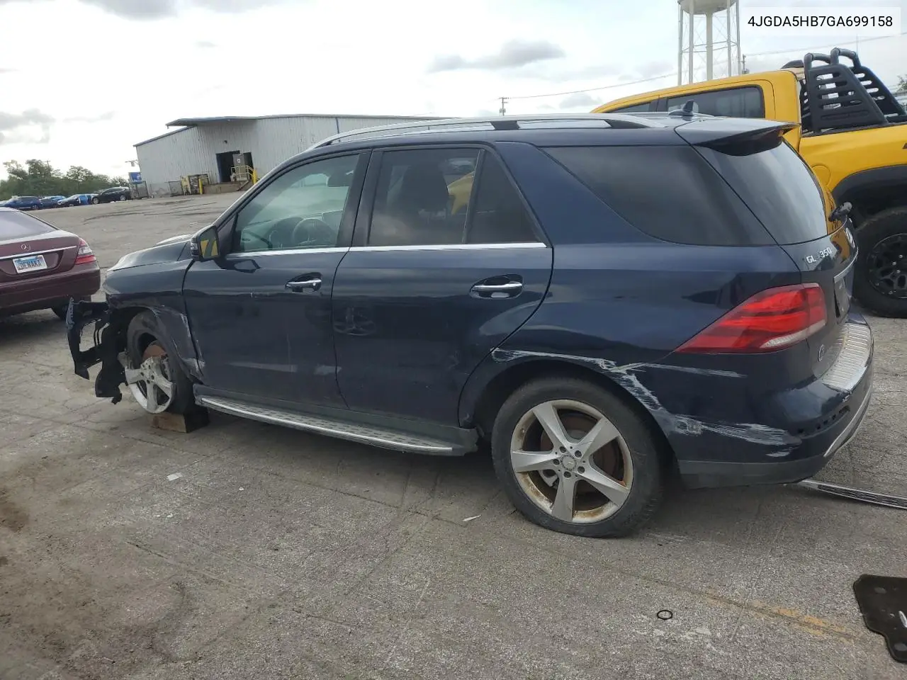 2016 Mercedes-Benz Gle 350 4Matic VIN: 4JGDA5HB7GA699158 Lot: 65318615