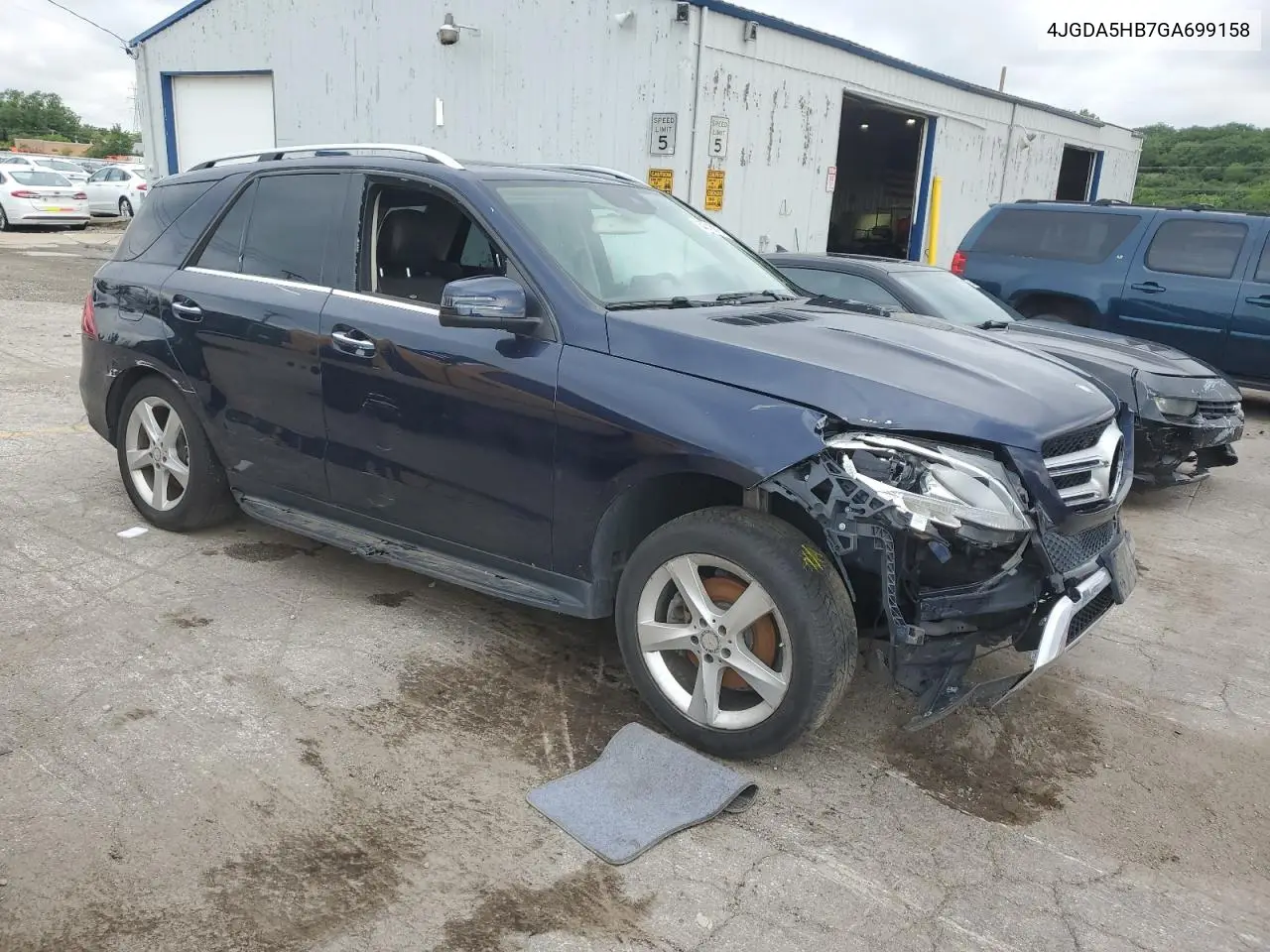 2016 Mercedes-Benz Gle 350 4Matic VIN: 4JGDA5HB7GA699158 Lot: 65318615