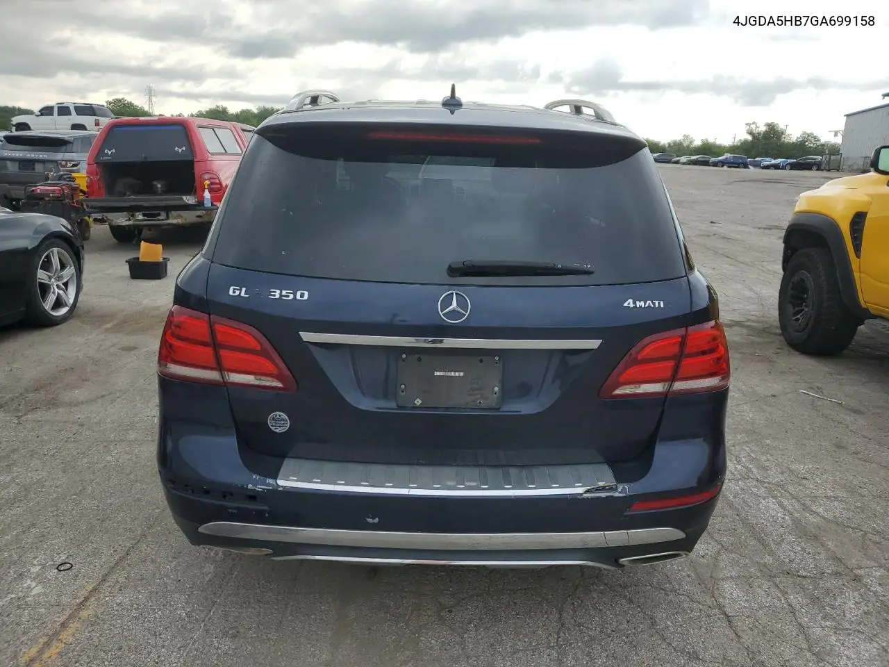 2016 Mercedes-Benz Gle 350 4Matic VIN: 4JGDA5HB7GA699158 Lot: 65318615