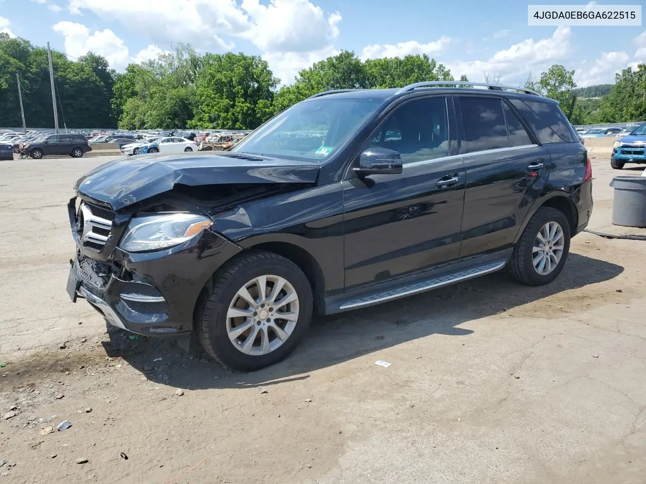 2016 Mercedes-Benz Gle 300D 4Matic VIN: 4JGDA0EB6GA622515 Lot: 65335345