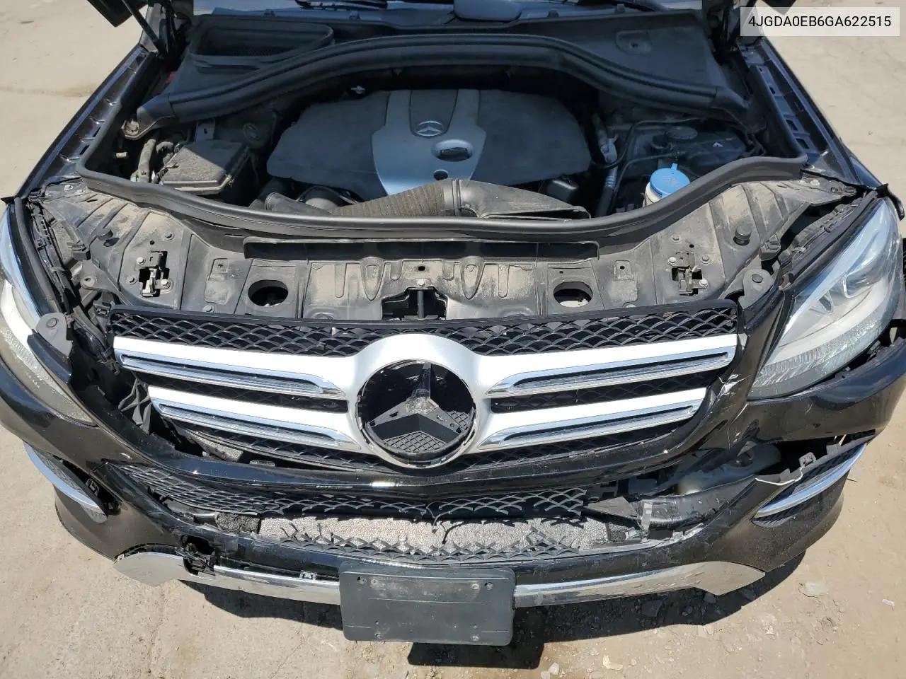 2016 Mercedes-Benz Gle 300D 4Matic VIN: 4JGDA0EB6GA622515 Lot: 65335345