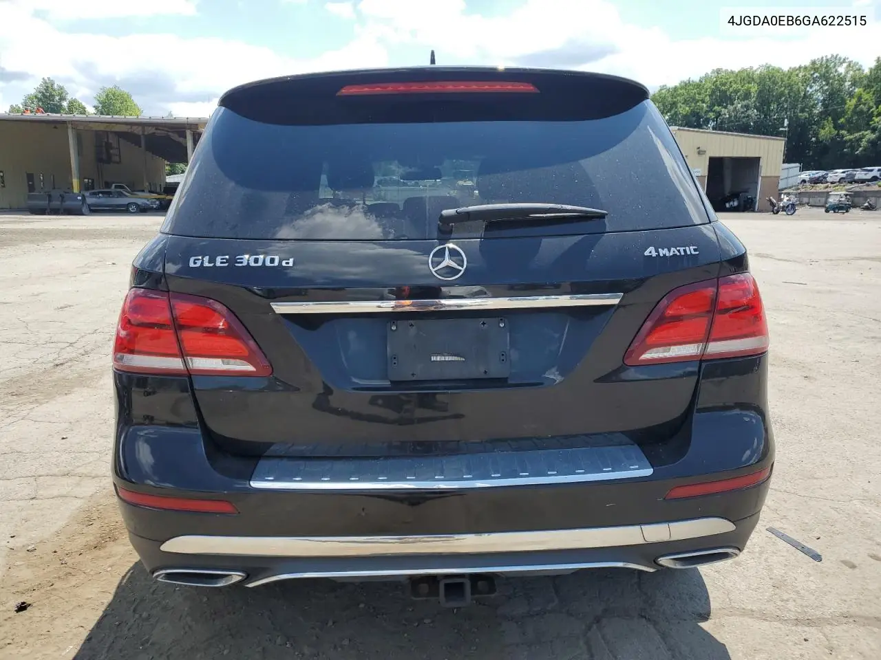 2016 Mercedes-Benz Gle 300D 4Matic VIN: 4JGDA0EB6GA622515 Lot: 65335345
