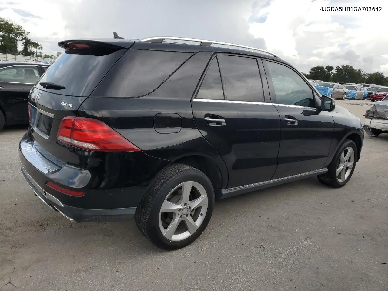 2016 Mercedes-Benz Gle 350 4Matic VIN: 4JGDA5HB1GA703642 Lot: 65381395