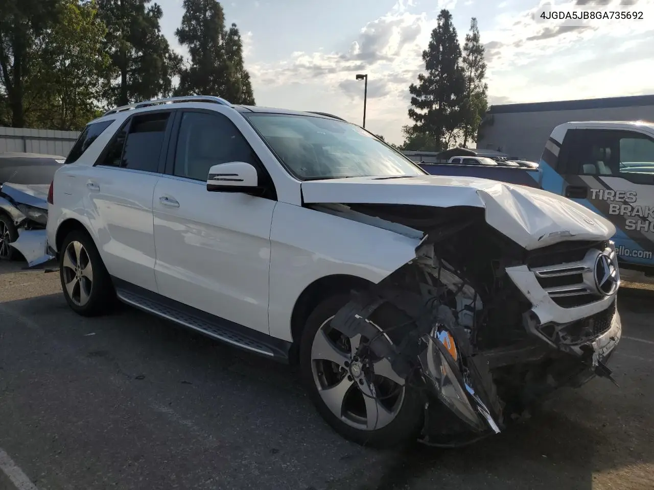 2016 Mercedes-Benz Gle 350 VIN: 4JGDA5JB8GA735692 Lot: 65397765