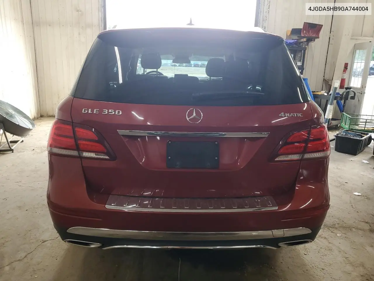 2016 Mercedes-Benz Gle 350 4Matic VIN: 4JGDA5HB9GA744004 Lot: 65594475