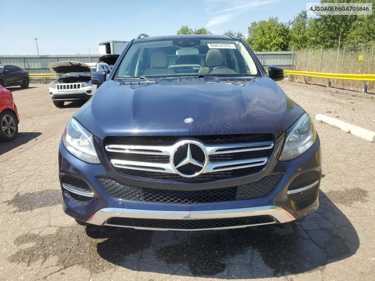 2016 Mercedes-Benz Gle 300D 4Matic VIN: 4JGDA0EB6GA705846 Lot: 65634375
