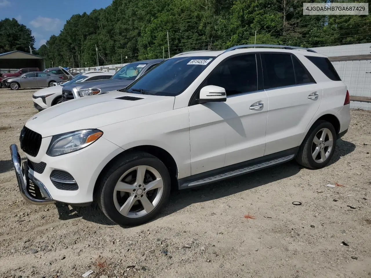 2016 Mercedes-Benz Gle 350 4Matic VIN: 4JGDA5HB7GA687429 Lot: 66154525