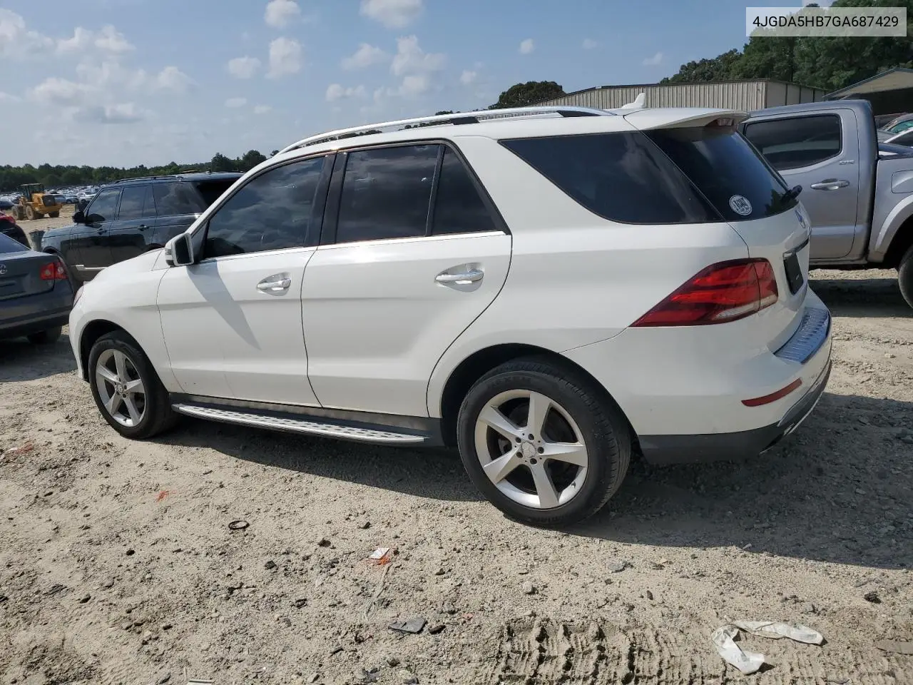 2016 Mercedes-Benz Gle 350 4Matic VIN: 4JGDA5HB7GA687429 Lot: 66154525