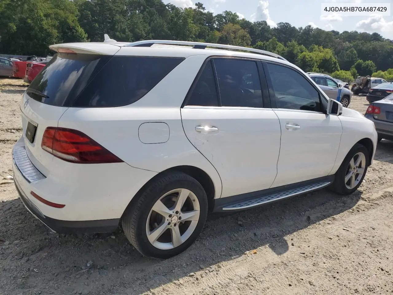 2016 Mercedes-Benz Gle 350 4Matic VIN: 4JGDA5HB7GA687429 Lot: 66154525
