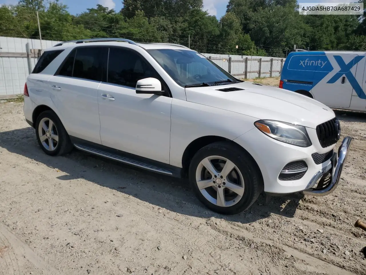 2016 Mercedes-Benz Gle 350 4Matic VIN: 4JGDA5HB7GA687429 Lot: 66154525